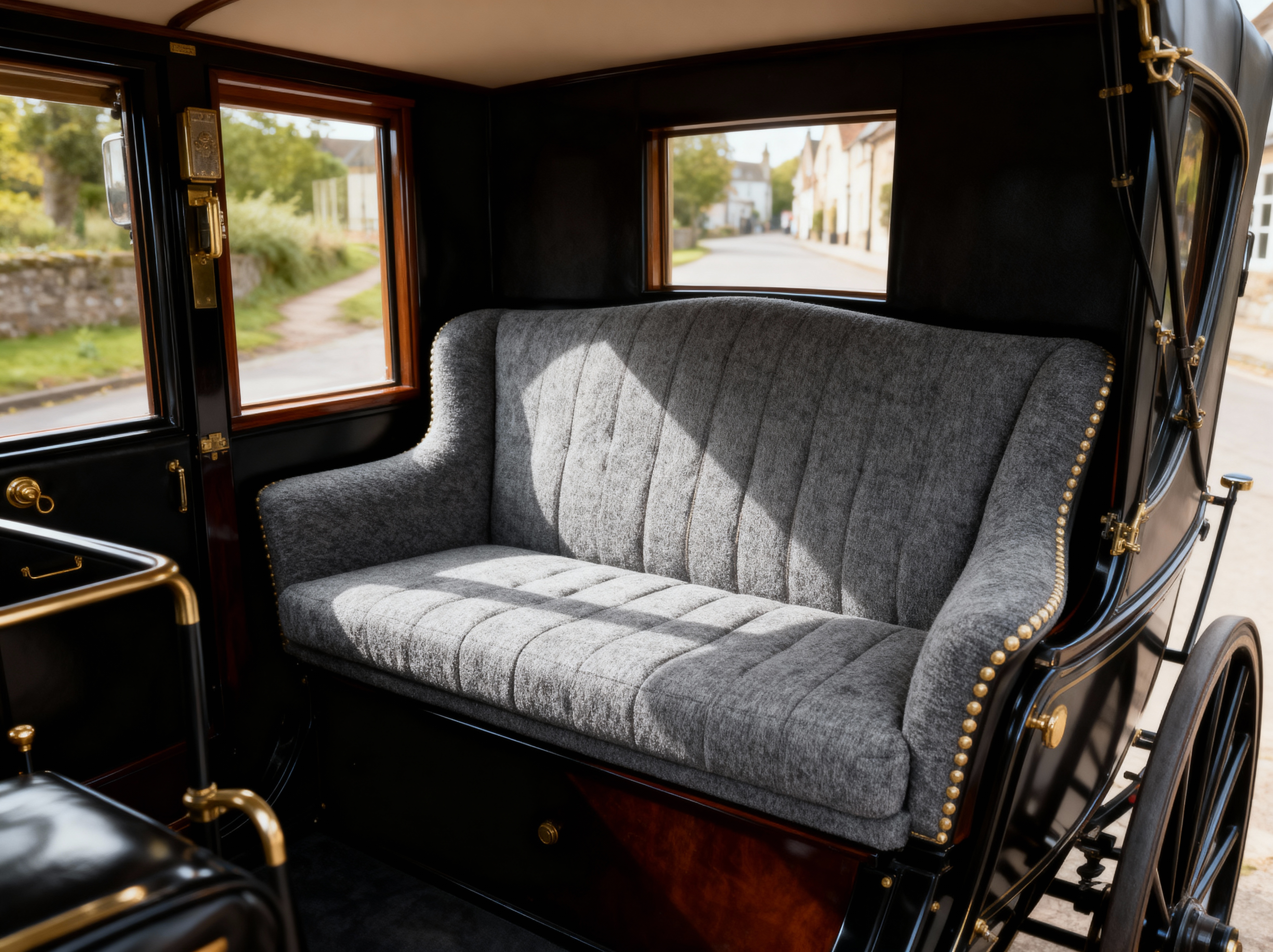 Rembourrage de calèche