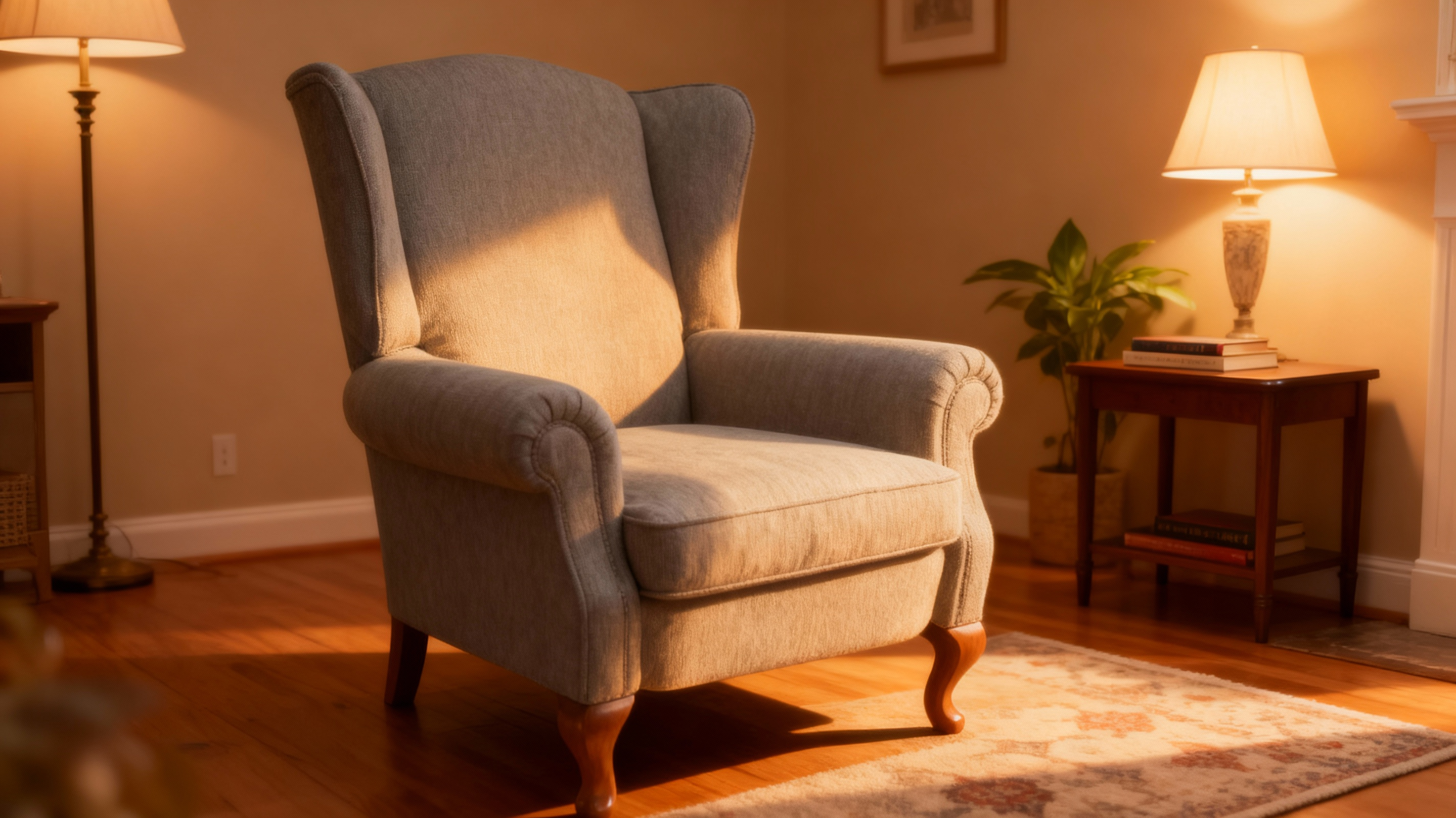 Chaise cosy rembourrée